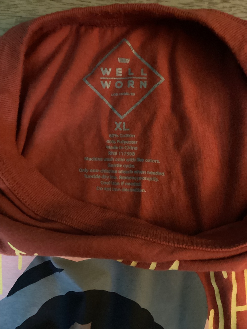 Well Worn Los Angeles Zora Neale Hurston Quote Tee Juniors Size XL - Picture 3 of 8